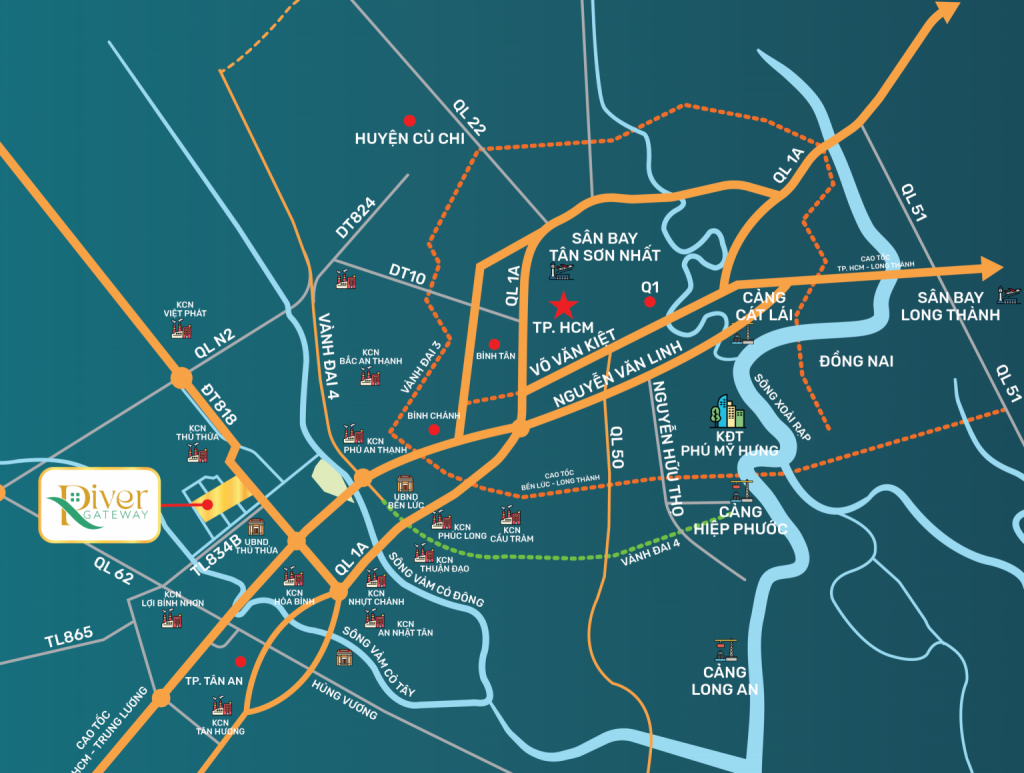 vi tri river gateway